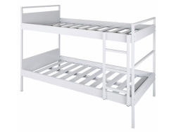 Metal Çift Katlı Ranza 198X98X150h Ölçülerinde 30X30 Profil Kalınlığında 