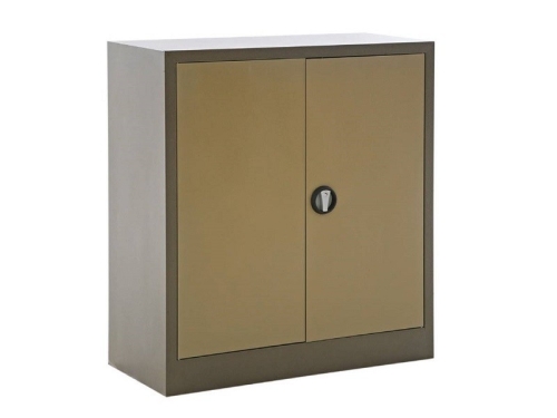 Metal Dosya Klasör Dolabı Kahverengi (100cm) - 1
