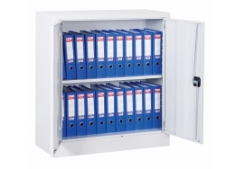 Metal Açık Gri Dosya Klasör Dolabı (100cm) - 1