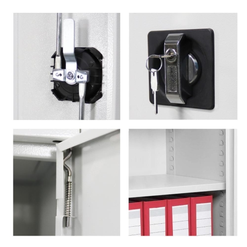 Metal Dosya Klasör Dolabı (130cm) - 6