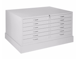 Metal Harita Plan Dolabı (Bazalı) - 1