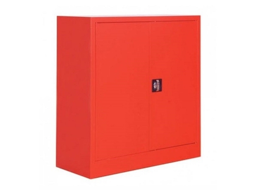 Metal Klasör Dosya Dolabı Kırmızı (100cm) - 1