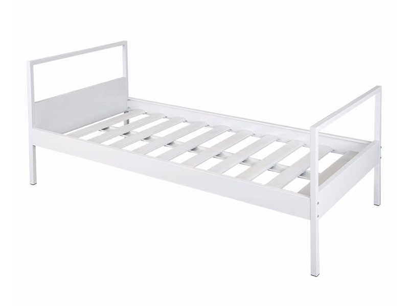 Metal Tek Katlı Ranza 198x98x85 Ölçülerinde 40x40 Profil Kalınlığında