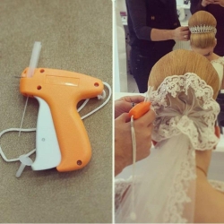 Micro Tagpin Gelinlik Türban Eşarp ve Kuaför Saç Tasarım Kılçığı 4,4mm - 2