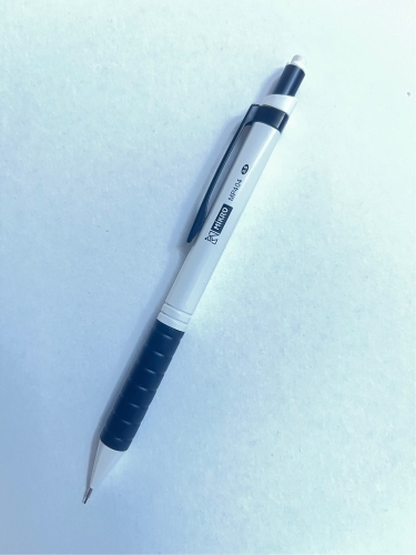 Mikro MP404 Beyaz 0.5 Uçlu Silgili Versatil Kurşun Kalem - 1