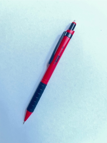 Mikro MP404 Kırmızı 0.5 Uçlu Silgili Versatil Kurşun Kalem - 1