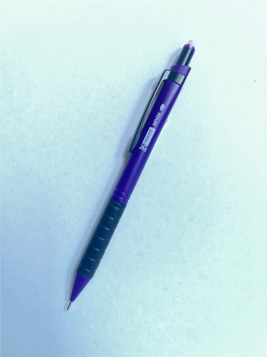 Mikro MP404 Mor 0.7 Uçlu Silgili Versatil Kurşun Kalem - 1