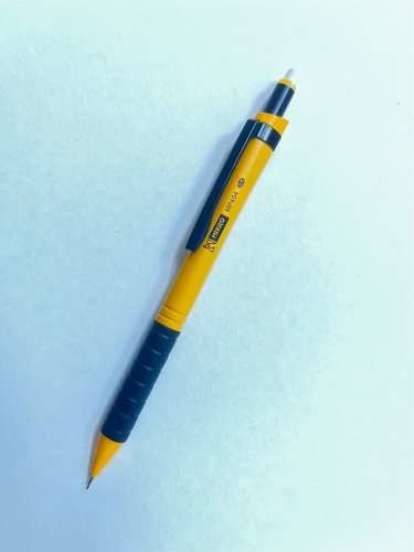 Mikro MP404 Sarı 0.5 Uçlu Silgili Versatil Kurşun Kalem - 1