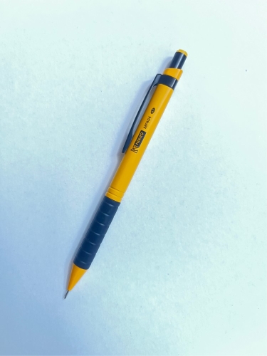 Mikro MP404 Sarı 0.7 Uçlu Silgili Versatil Kurşun Kalem - 1