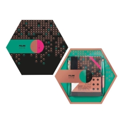 Milan Hediyelik Hesap Makinesi Tükenmez ve Kurşun Kalem Kalemtraş Set Yeşil - 2