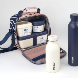 Milan Matara Paslanmaz Çelik İzotermal Şişe 354 ML 1918 Serisi Beyaz - 5