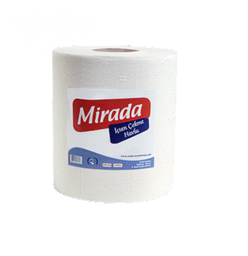 Mirada İçten Çekme Kağıt Havlu 21cm 6 lı Paket - 1
