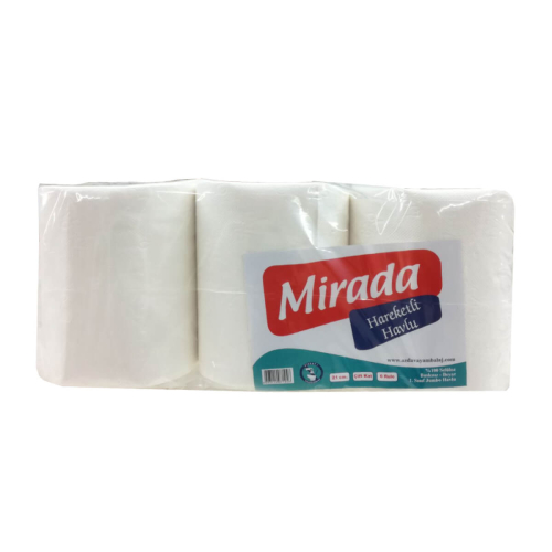 Mirada Hareketli Kağıt Havlu 21 cm 6 lı Paket - 1