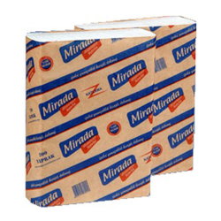 Mirada Confort Z Katlama Kağıt Havlu(19GR-M2) 21cm x 21cm 1 Koli (12 Paket) - 1