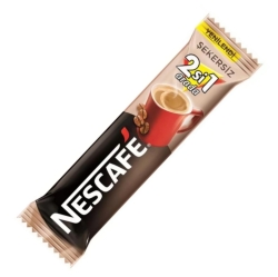 Nescafe 2 si 1 Arada Şekersiz Kahve (56 Li Kutu) 