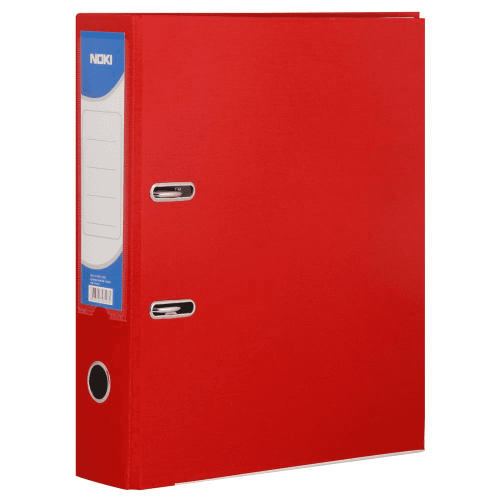 NOKİ 56411 Plastik Geniş Klasör Kırmızı - 1
