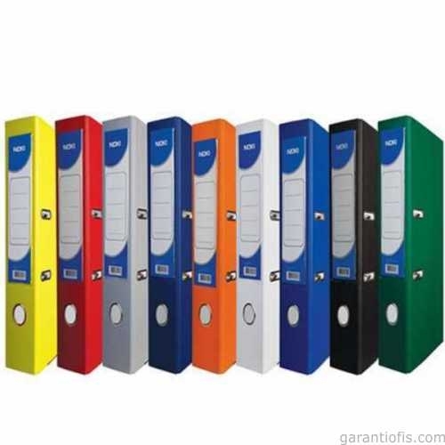 NOKİ 56412 Plastik Dar Siyah Klasör - 1