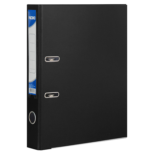 NOKİ 56412 Plastik Dar Siyah Klasör - 2