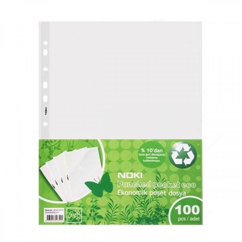 Noki Poşet Dosya A4 ECO 4830 (100 lü Paket) - 1