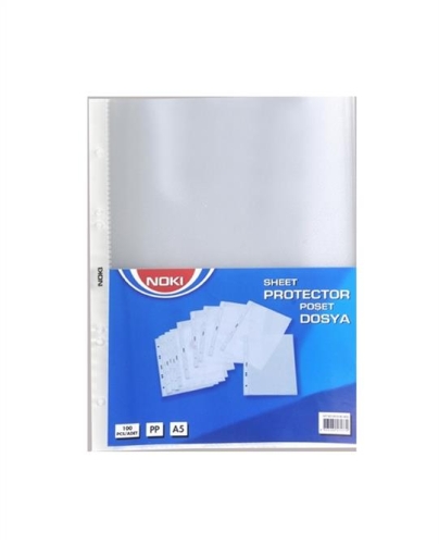 Noki Poşet Dosya A5 Küçük Boy (100 lü Paket) - 1
