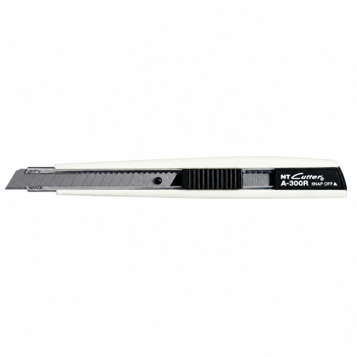 NT Cutter A-300R 9mm Dar Maket Bıçağı Krem - 1
