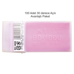NT Cutter BD-1800 9mm Metal 30 Derece Maket Bıçağı Yedeği - 5