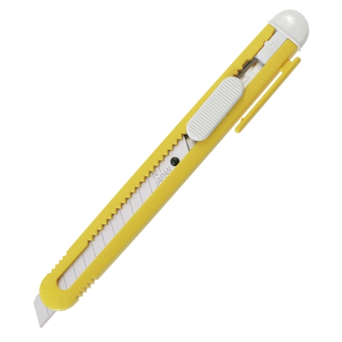 NT Cutter FA-120P 9mm Dar Maket Bıçağı Sarı - 1