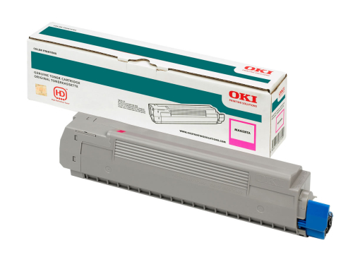 OKI 46443115 TONER-C-C833/843-10K MAVİ TONER / C833, C843 / 10000 SAYFA - 1