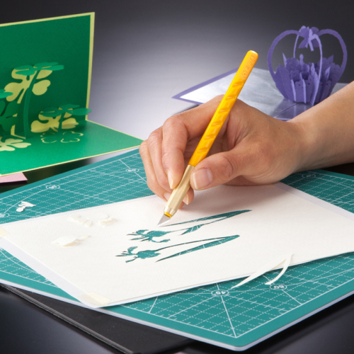 OLFA AK-1 Kretuar Maket Bıçağı (25 Adet Yedek Bıçaklı) - 2