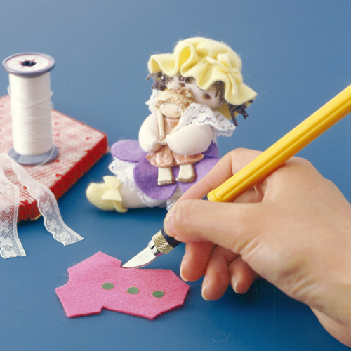 OLFA AK-4 Profesyonel Kretuar Maket Bıçağı (3 Farklı Bıçak Yedekli) - 2