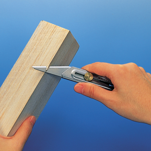 OLFA CK-2 Ahşap İşçiliğine Özel Maket Bıçağı (Paslanmaz Gövde) - 3