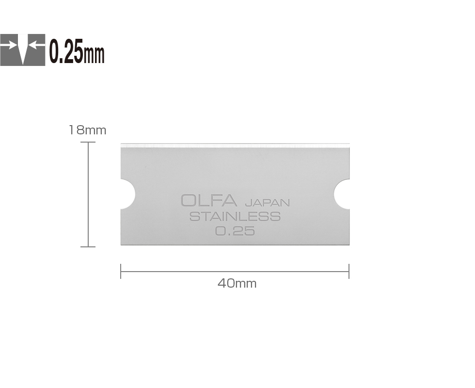 Olfa Gsb-2s/6b Kazıma Bıçağı Yedeği