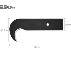 OLFA HOB-1 Yedek Bıçak (HOK-1 Maket Bıçağı Yedek Ucu) - Thumbnail
