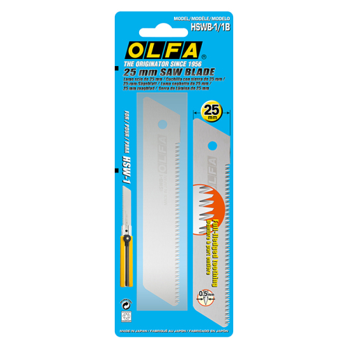 OLFA HSWB-1/1B Bıçak Yedeği 25mm - 3