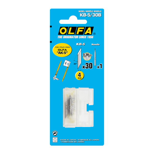OLFA KB-5/30 Kretuar Bıçağı Yedeği 30'lu Tüp - 2