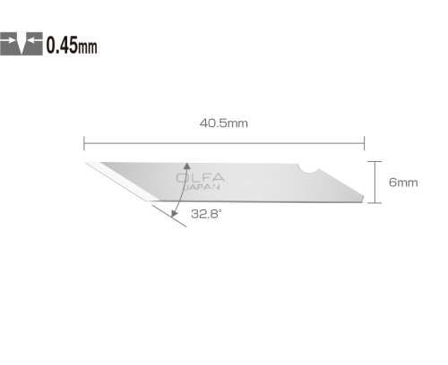 OLFA KB Maket Bıçağı Yedeği (25 li) - 1