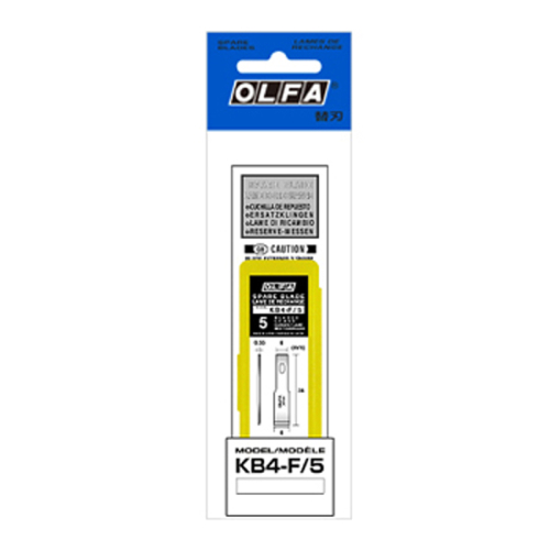 OLFA KB4-F/5 Maket Bıçağı Yedeği (5 li) - 2