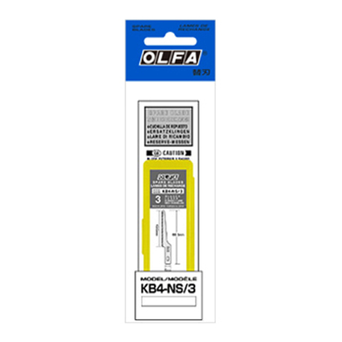 OLFA KB4-NS/3 Maket Bıçağı Yedeği (3 lü) - 2