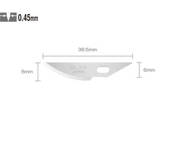 OLFA KB4-R/5 Maket Bıçağı Yedeği (5 li) - Thumbnail
