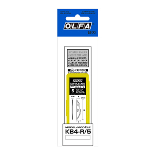 OLFA KB4-R/5 Maket Bıçağı Yedeği (5 li) - 2