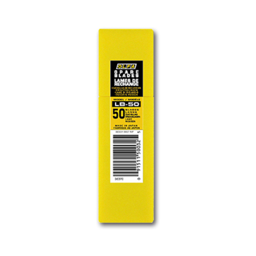 OLFA LB-50 Standart Geniş Maket Bıçağı Yedeği (50 li) - 2
