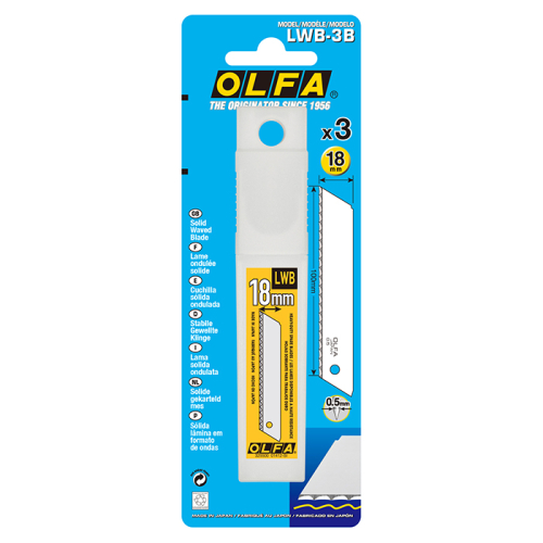 Olfa Lwb-3b Maket Bıçağı Yedeği 3'lü Tüp - 5