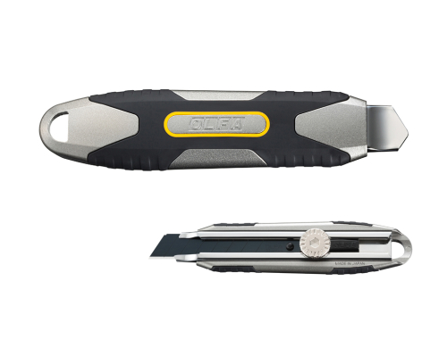 OLFA MXP-L Alüminyum Vida Kilitli Geniş Maket Bıçağı - 1