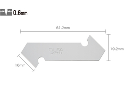 OLFA PB-800 Maket Bıçağı Yedeği (3lü) - Thumbnail