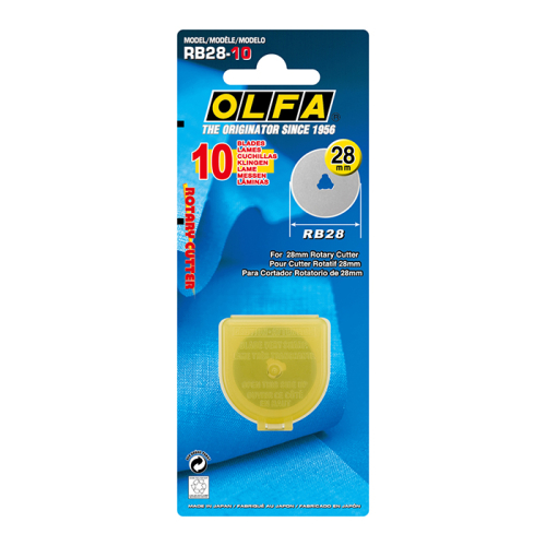 OLFA RB28-10 Maket Bıçağı Yedeği (10 lu) - 2