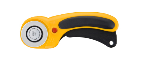 OLFA RTY-2/DX Rotary Yuvarlak Maket Bıçağı (45mm Çaplı Orta Tasarım) - 1