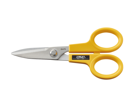 OLFA SCS-1 Paslanmaz Çelik Çok İşlevli Makas (Küçük Boy - 12,7 cm) - 1