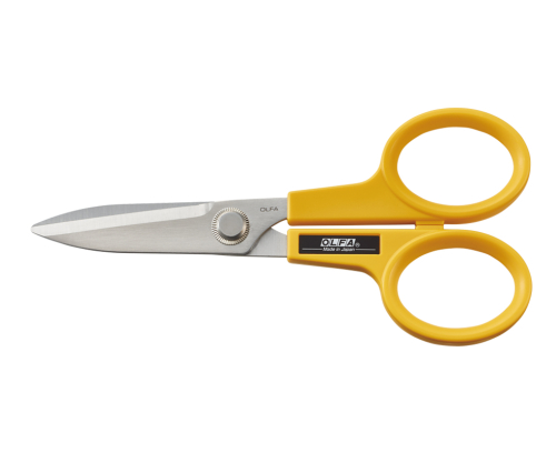 OLFA SCS-2 Paslanmaz Çelik Çok İşlevli Makas (Orta Boy - 17,8 cm) - 1