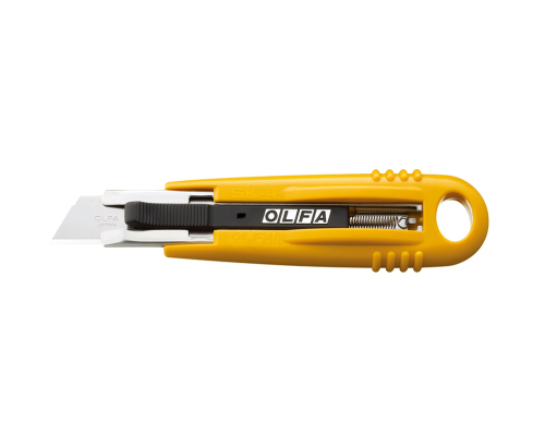 OLFA SK-4 Otomatik Kapanan Emniyetli Maket Bıçağı - 1