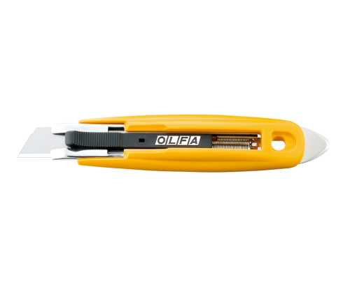 OLFA SK-9 Otomatik Geri Çekilebilir Bıçaklı Koli Açabilen Maket Bıçağı - 1